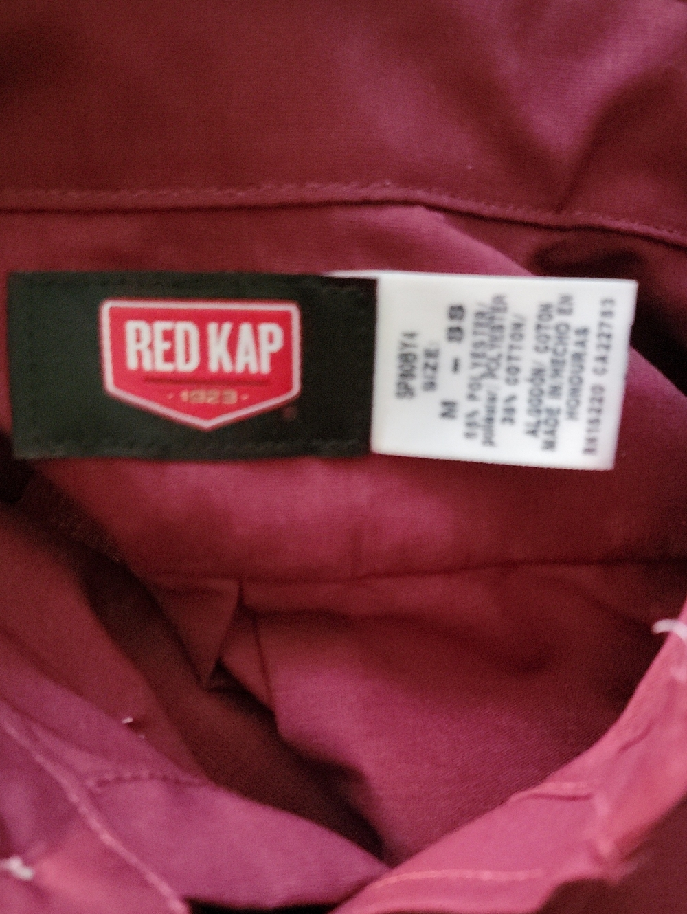 Red Kap Shortsleeve Button Up - Picture 4 of 5